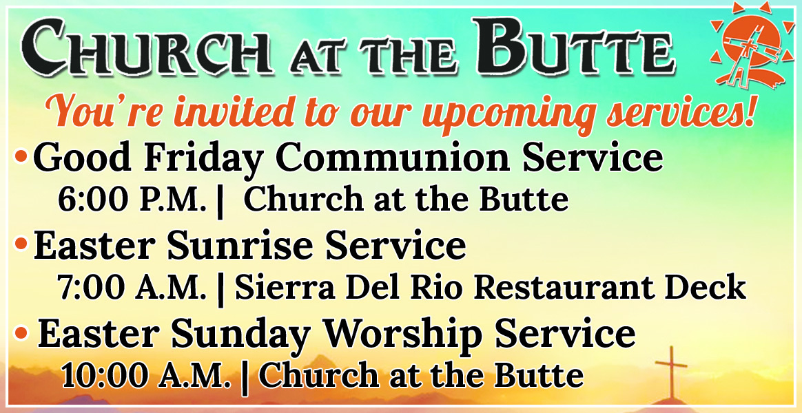 Upcoming Services - Church at the Butte